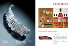 Christies advertisement